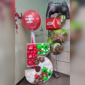 Воздушные шары Майнкрафт